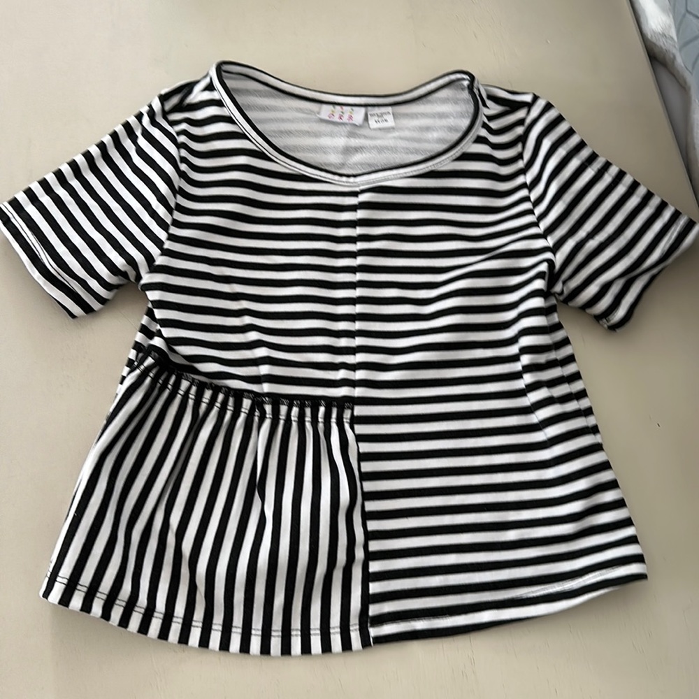 Girls striped tunic size 7/8